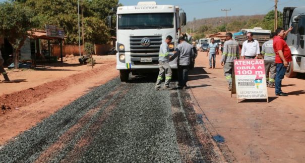 Asfalto chega ao Centro e Oeste maranhenses