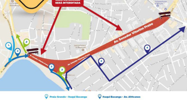 Confira as alterações no trânsito em função do desfile de 7 de setembro e aniversário de São Luís