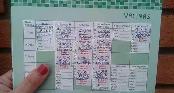 Carteira de vacinação passa a ser obrigatória no ato da matrícula