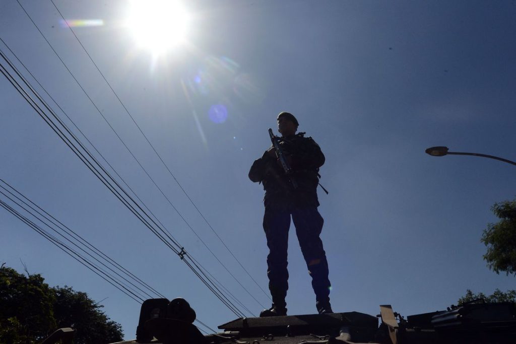 Tropas de segurança do exército farão a segurança de 72 cidades do Maranhão (Foto: Tânia Rêgo/Agência Brasil)