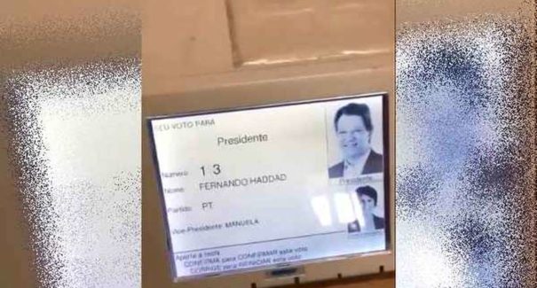 Tribunal afirma que urna com voto automático para Haddad é fake news