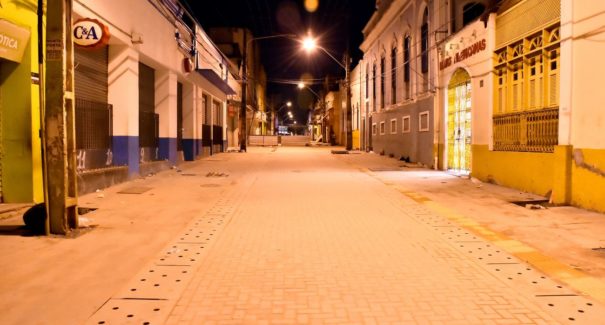 Segunda quadra da Rua Grande deve ser finalizada nos próximos dias