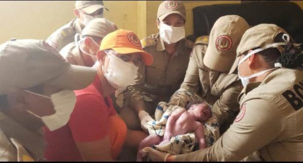 Bombeiros realizam parto de emergência em São Luís