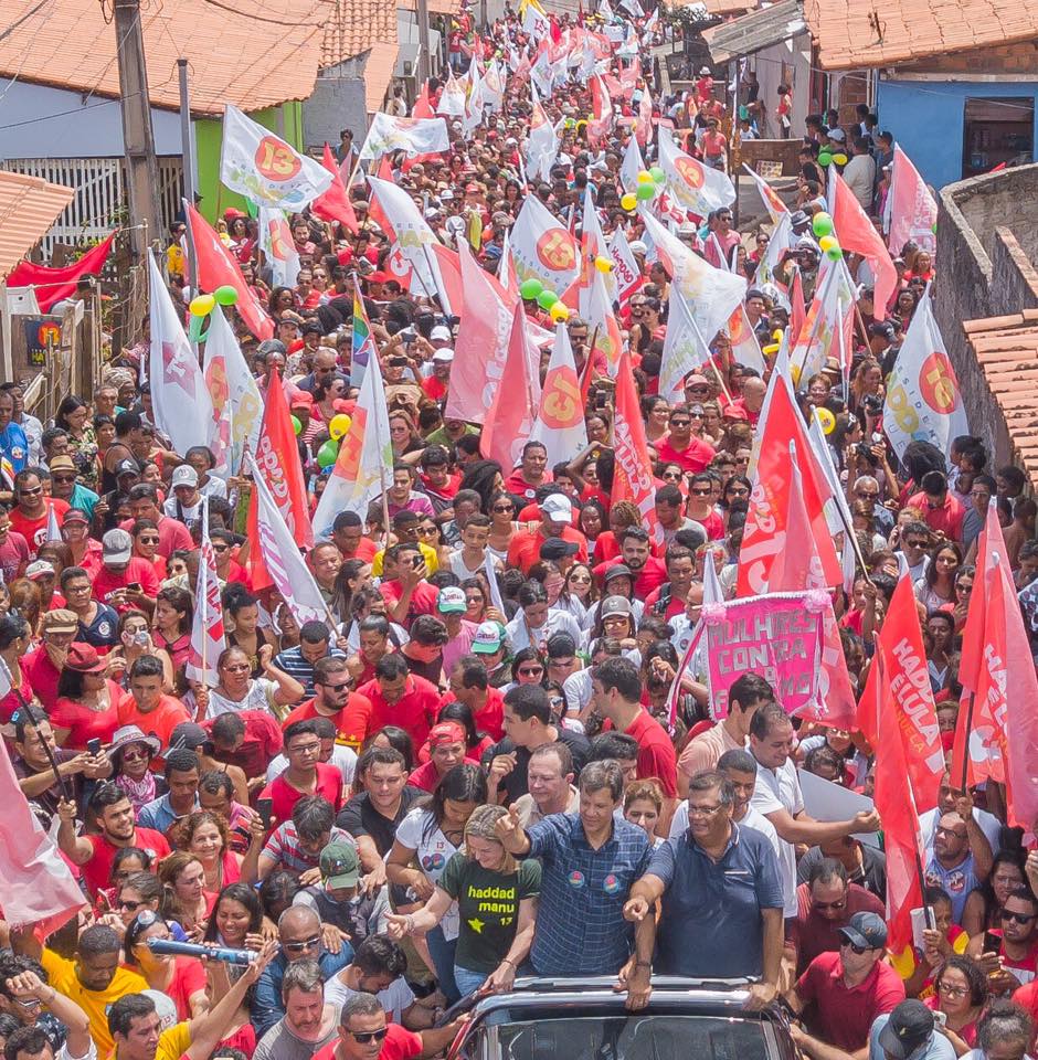 Hadda esteve em São Luís ao lado do governador Flávio Dino Foto: Ricardo Stuckert)