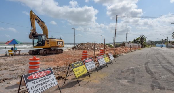 Começa a obra de ampliação e urbanização da Avenida Litorânea