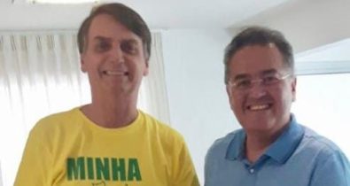 Roberto Rocha e Aluísio Mendes visitam Jair Bolsonaro