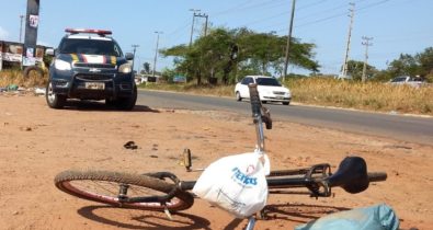 Ciclista morre atropelado por carreta na BR-135 em São Luís