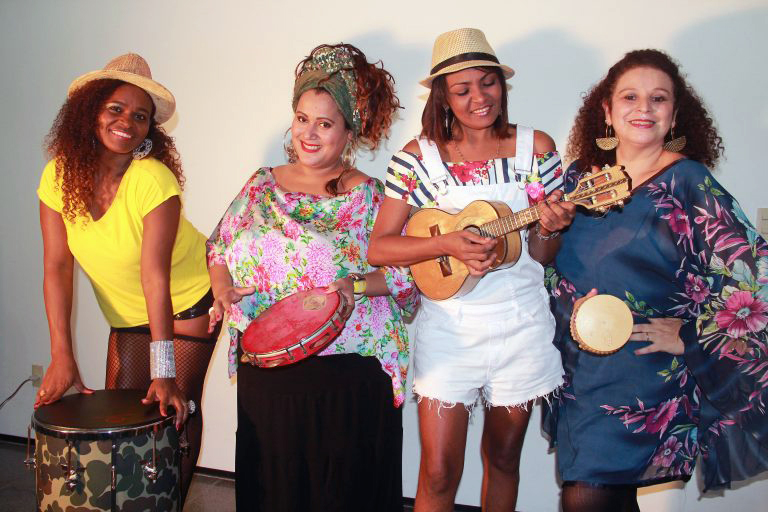 As Brasileirinhas prepararam repertório especial para o Dia Municipal e Estadual do Samba Maranhense. (Foto: Reprodução)
