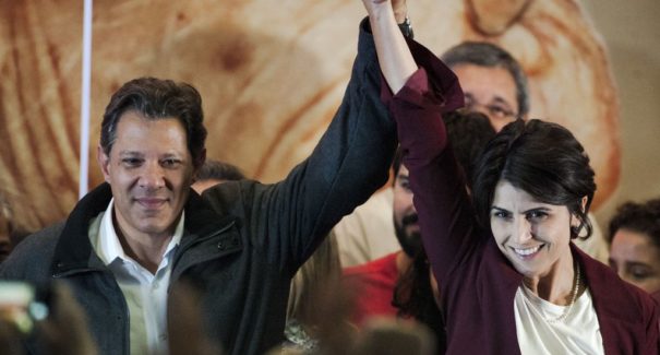 Nordeste coloca Haddad e Manuela D’ávila no segundo turno