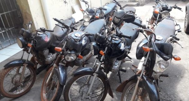 Motocicletas roubadas são recuperadas no interior do Maranhão