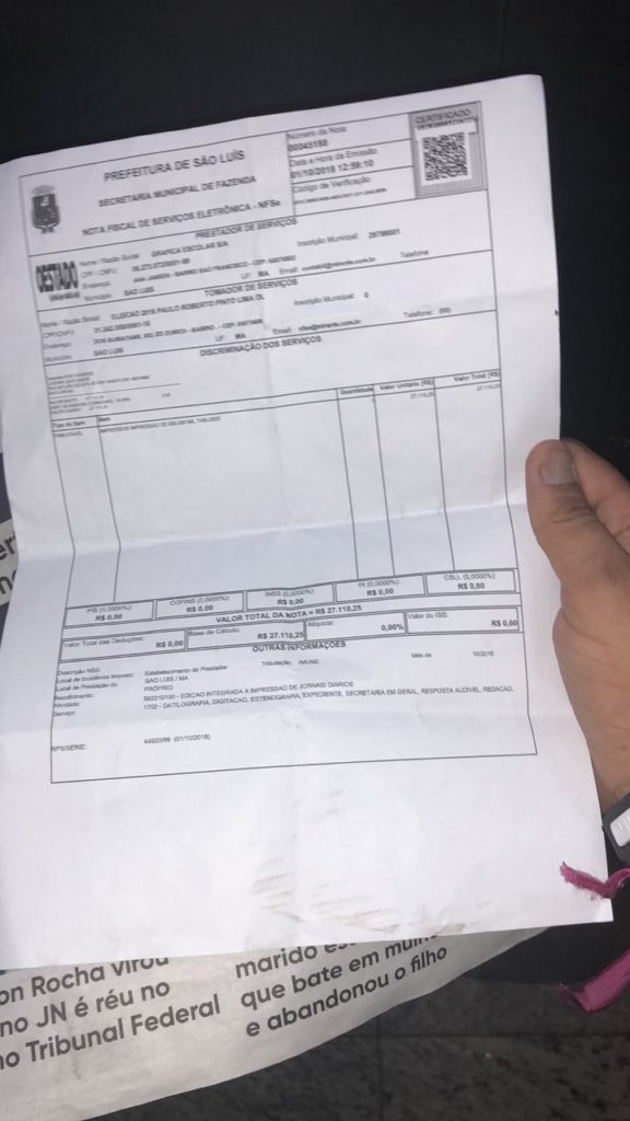Candidato a deputado assume autoria do panfleto contra Weverton e Eliziane