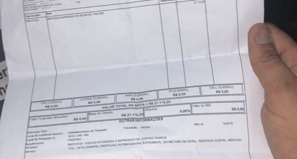 Candidato a deputado assume autoria do panfleto contra Weverton e Eliziane