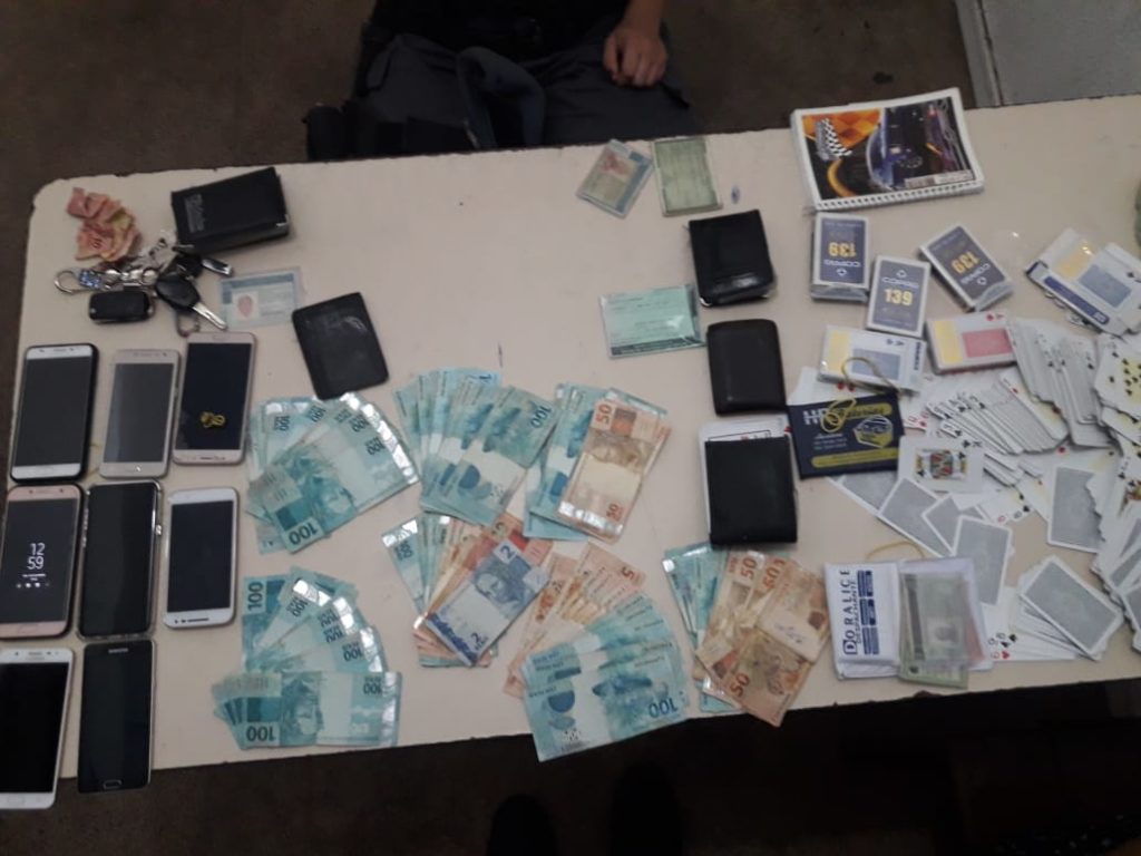 Polícia Militar fecha casa de jogos de azar em operação neste fim de semana