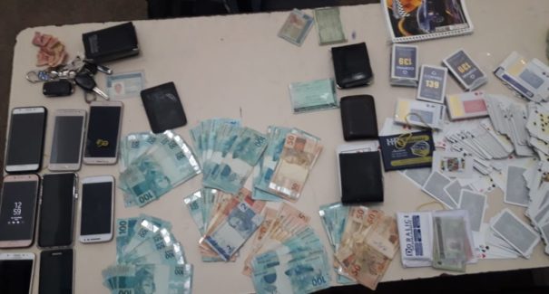 Polícia Militar fecha casa de jogos de azar em operação neste fim de semana