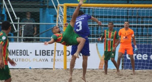 Sampaio Corrêa estreia com goleada na Libertadores de Beach Soccer