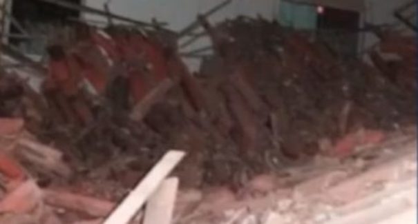 Teto de escola municipal desmorona no município de Bom Jardim