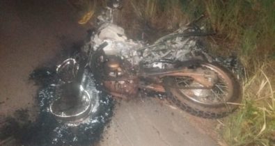 Motociclista morre após colisão frontal com carreta na BR 010