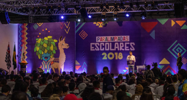 Cerimônia dá início à 12ª edição das Paralimpíadas Escolares, em SP