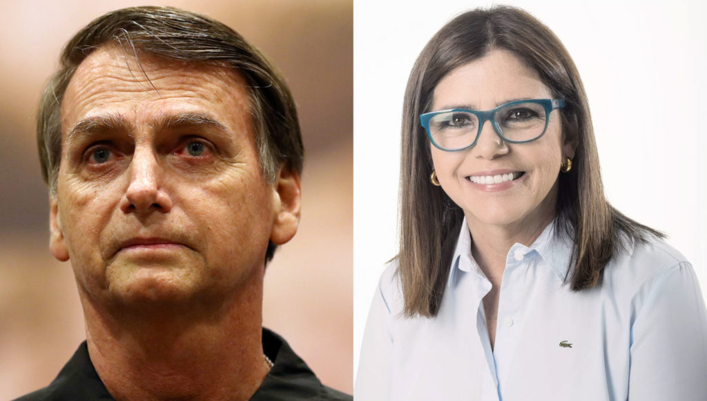 30% de votos para Bolsonaro seria meta de Roseana Sarney