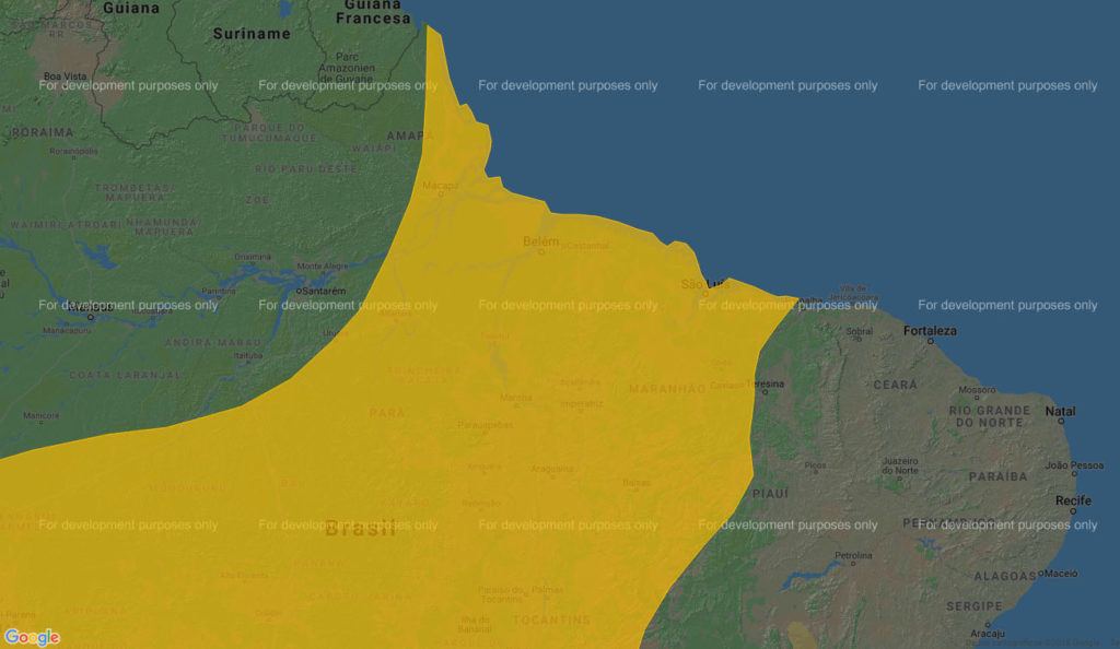 Alerta de chuvas intensas com raios é emitido para todo o Maranhão
