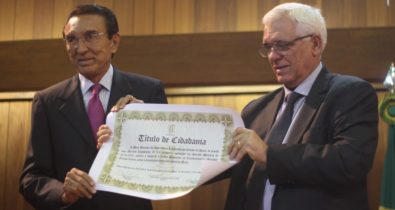Senador Edison Lobão recebe título de cidadão piauiense