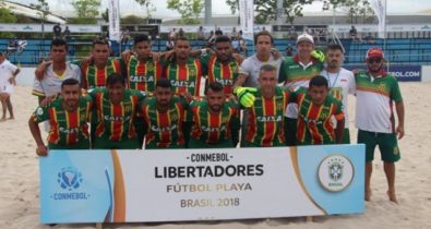 Sampaio fica com o terceiro lugar na Libertadores