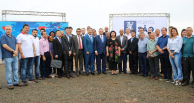 Vice-governador e cônsul chinesa celebram avanços nas obras do Porto São Luís