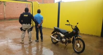 PRF apreende motocicleta com ocorrência de roubo registrado em Teresina
