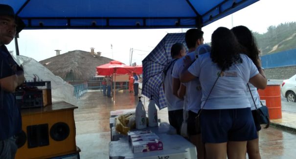 Forte chuva impede Dia D de Limpeza de Praia em São Luís