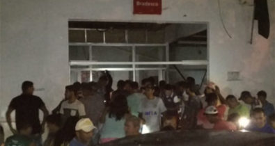 Cerca de dez bandidos explodem banco em Arame, interior do Maranhão