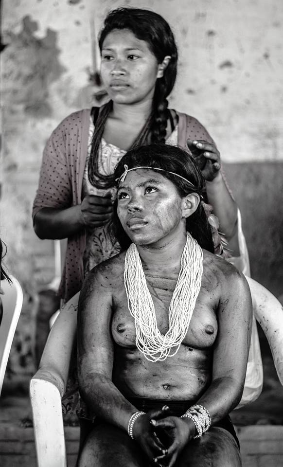“Ritual da Menina Moça” (Foto: Mikaell Carvalho/Articulação dos Atingidos pela Vale/Rede Justiça nos Trilhos)