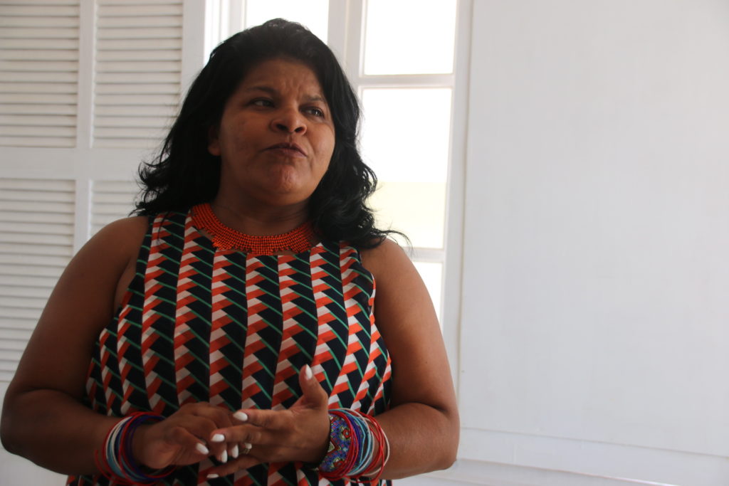 Sônia Guajajara recebeu O Imparcial em São Luís (Alan Azevedo / O Imparcial)