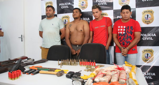 Integrantes de grupo que assalta bancos no interior do Maranhão são presos