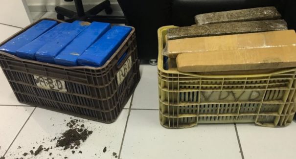 Mais de 70 kg de maconha são apreendidos em São Luís