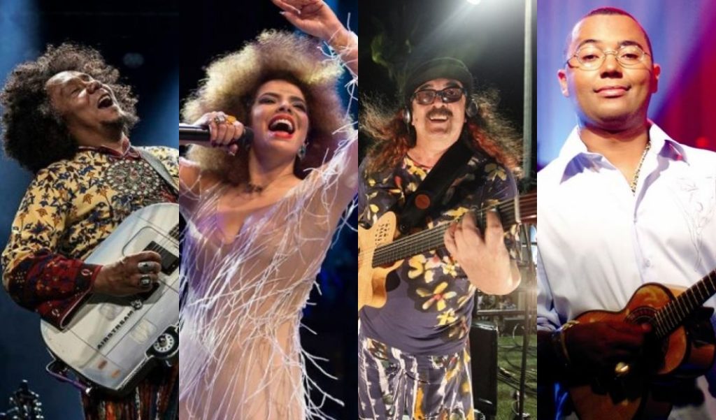 Atrações confirmadas para o Carnaval de São Luís em 2019. Fotos: Reprodução