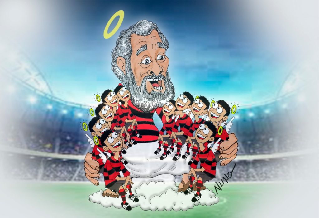 Veja as charges que circularam em homenagem às vítimas da tragédia no CT do Flamengo