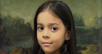Maranhense reproduz fotos da filha em pinturas históricas