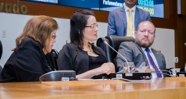Andreia Rezende faz primeiro discurso na Assembleia Legislativa