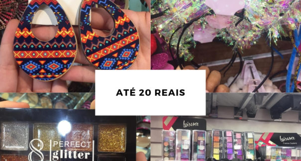 RUA GRANDE: Maquiagens e acessórios pro carnaval de até 20 reais