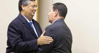 General Mourão recebe o Governador Flávio Dino em Brasília