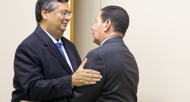 General Mourão recebe o Governador Flávio Dino em Brasília