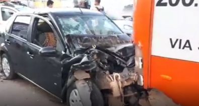 Motorista morre após acidente com ônibus em São Luís