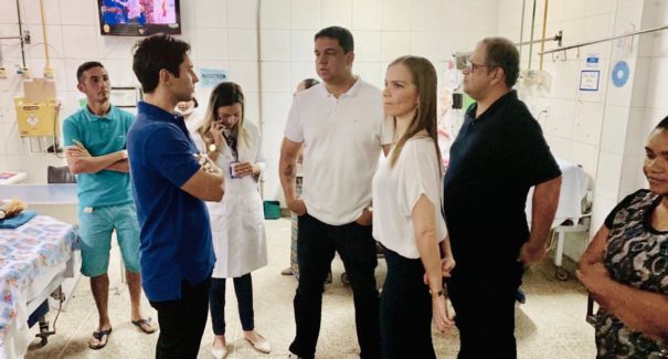 No período de carnaval, Duarte Jr. acompanha atendimento no Socorrão I e Hospital da Criança