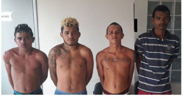 Polícia Militar prende 4 integrantes de facção criminosa na capital