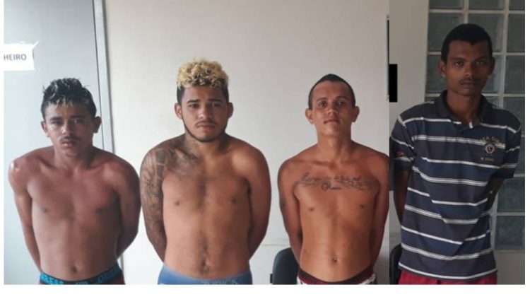 Polícia Militar prende 4 integrantes de facção criminosa na capital