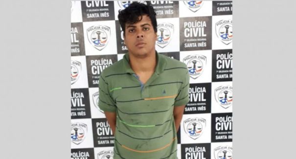 Polícia civil prende suspeito de diversos assaltos em Santa Inês