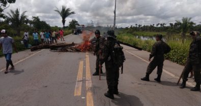 Protesto: Indígenas fecham rodovia federal no Maranhão