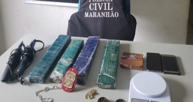Suspeito é preso por tráfico de drogas em Caxias