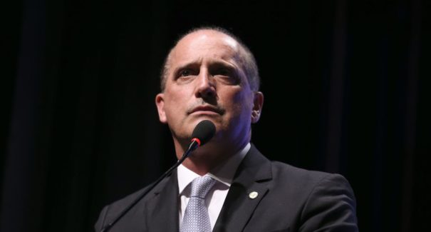 Onyx e Bolsonaro se reúnem e conversam sobre reforma da Previdência