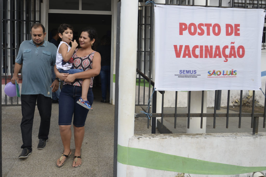 Campanha de vacinação contra gripe em São Luís inicia nesta quarta